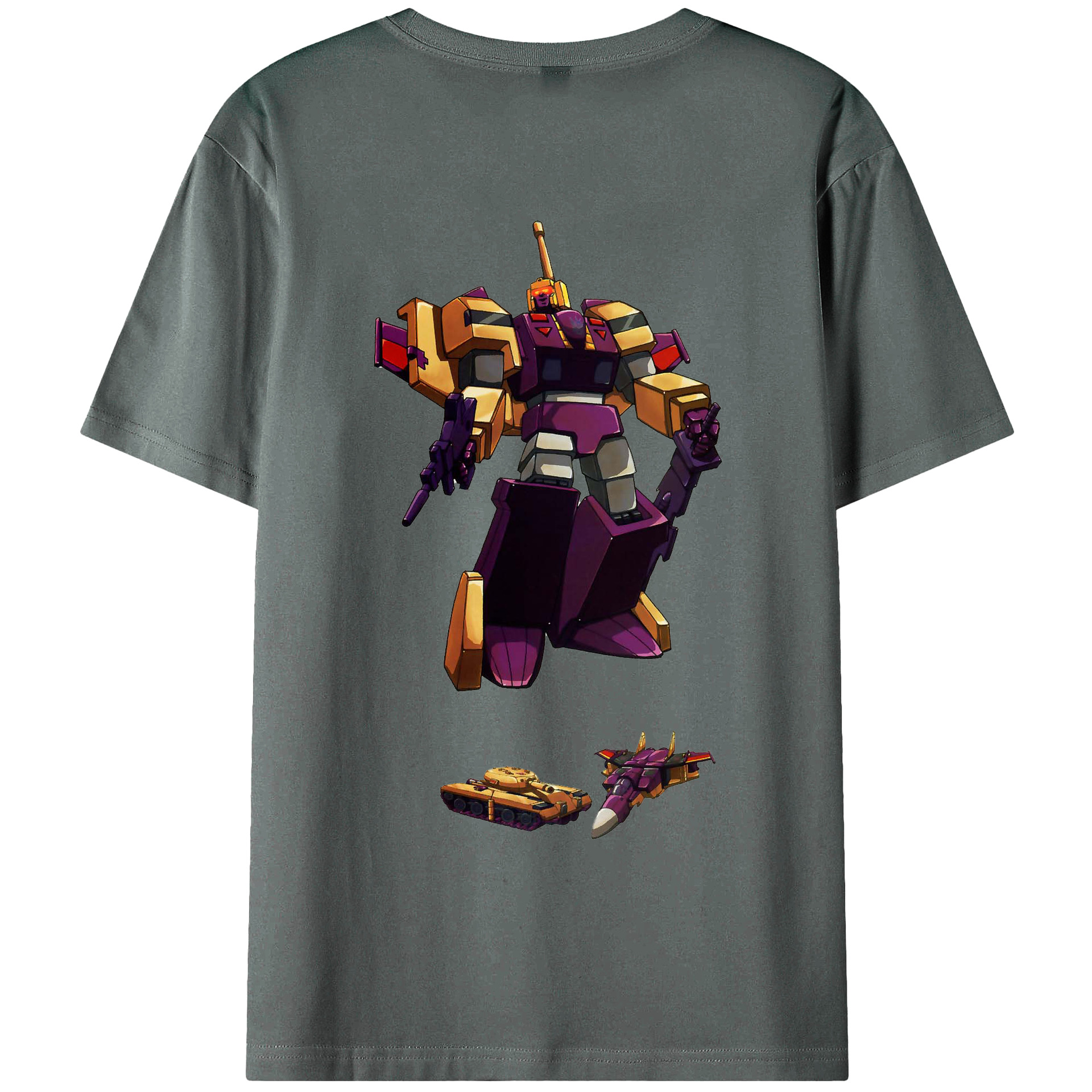 （画像用）  綿100％ メンズ半袖Tシャツ（バックプリント） 通気性